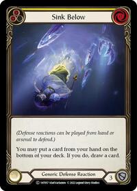 Sink Below (Yellow) (1HT017) [Historic Pack 1 Blitz Deck: Dorinthea]