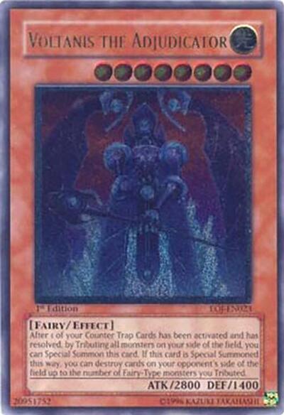 Voltanis the Adjudicator (UTR) (EOJ-EN023) [Enemy of Justice]