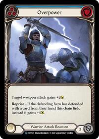 Overpower (Blue) (1HT023) [Historic Pack 1 Blitz Deck: Dorinthea]