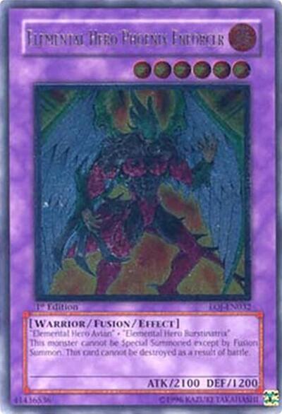 Elemental Hero Phoenix Enforcer (UTR) (EOJ-EN032) [Enemy of Justice]
