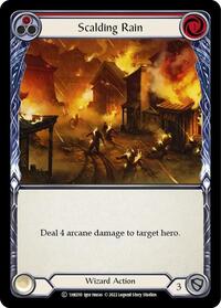 Scalding Rain (Red) (1HK010) [Historic Pack 1 Blitz Deck: Kano]