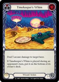 Timekeeper's Whim (Red) (1HK011) [Historic Pack 1 Blitz Deck: Kano]