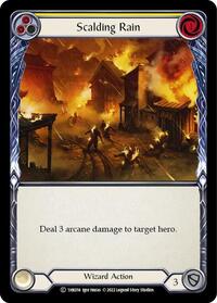 Scalding Rain (Yellow) (1HK014) [Historic Pack 1 Blitz Deck: Kano]