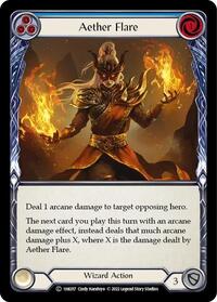 Aether Flare (Blue) (1HK017) [Historic Pack 1 Blitz Deck: Kano]