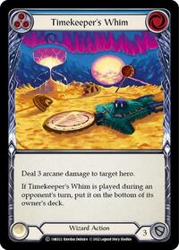 Timekeeper's Whim (Blue) (1HK022) [Historic Pack 1 Blitz Deck: Kano]