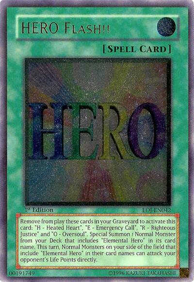 HERO Flash!! (UTR) (EOJ-EN042) [Enemy of Justice]