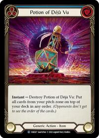 Potion of Deja Vu (Blue) (1HK027) [Historic Pack 1 Blitz Deck: Kano]