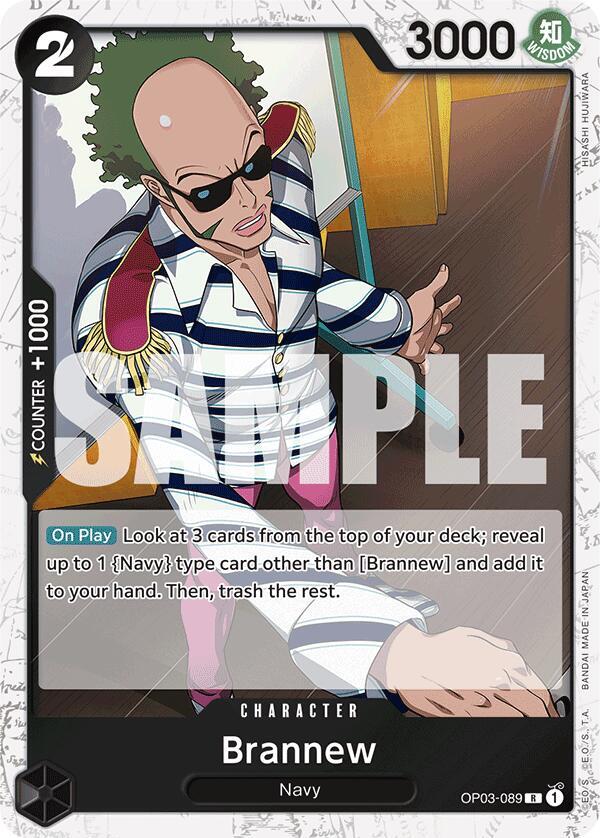 Brannew (Jolly Roger Foil) (OP03-089) [Premium Booster -The Best-]