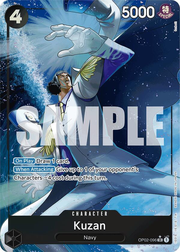 Kuzan (OP02-096) (Alternate Art) (OP02-096) [Premium Booster -The Best-]