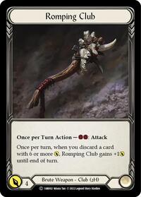 Romping Club (1HR002) [Historic Pack 1 Blitz Deck: Rhinar]