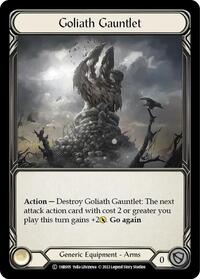 Goliath Gauntlet (1HR005) [Historic Pack 1 Blitz Deck: Rhinar]