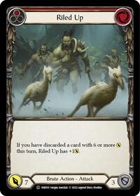 Riled Up (Red) (1HR010) [Historic Pack 1 Blitz Deck: Rhinar]