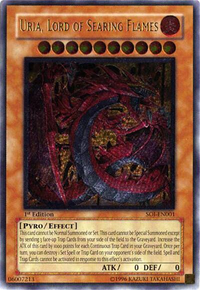Uria, Lord of Searing Flames (UTR) (SOI-EN001) [Shadow of Infinity]