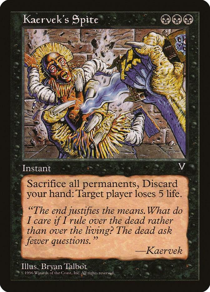 Kaervek's Spite [Visions]