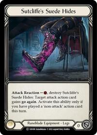 Sutcliffe's Suede Hides (1HV006) [Historic Pack 1 Blitz Deck: Viserai]