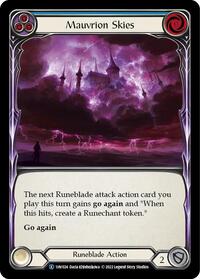 Mauvrion Skies (Blue) (1HV024) [Historic Pack 1 Blitz Deck: Viserai]