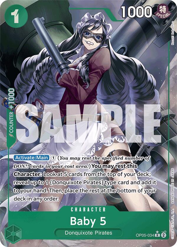 Baby 5 (OP05-034) (Full Art) (OP05-034) [Premium Booster -The Best-]