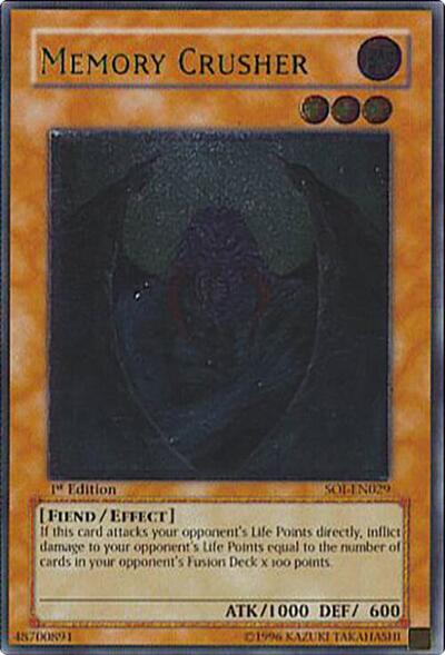 Memory Crusher (UTR) (SOI-EN029) [Shadow of Infinity]