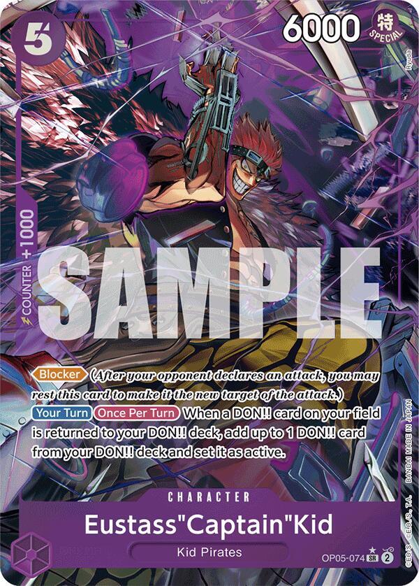 Eustass"Captain"Kid (OP05-074) (Alternate Art) (OP05-074) [Premium Booster -The Best-]