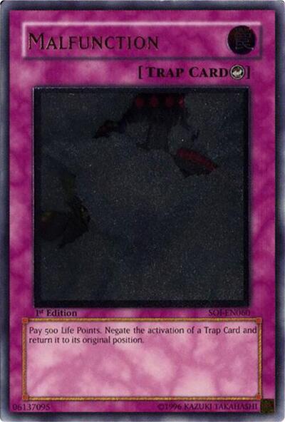 Malfunction (UTR) (SOI-EN060) [Shadow of Infinity]