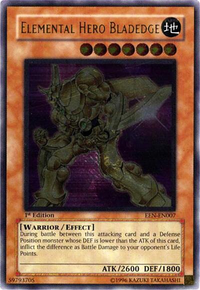 Elemental Hero Bladedge (UTR) (EEN-EN007) [Elemental Energy]