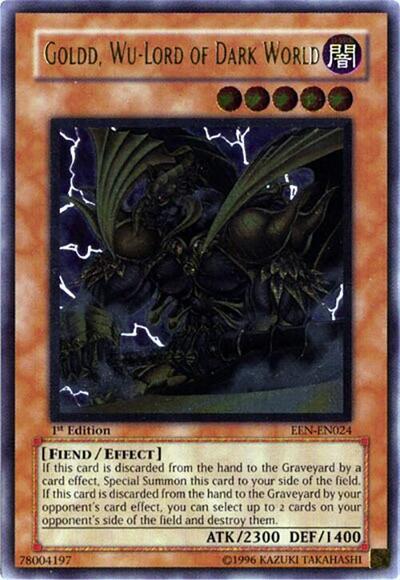 Goldd, Wu-Lord of Dark World (UTR) (EEN-EN024) [Elemental Energy]