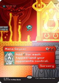 Mana Geyser (Rainbow Foil) (1821) [Secret Lair Drop Series]