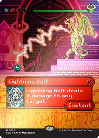 Lightning Bolt (1822) (Rainbow Foil) (1822) [Secret Lair Drop Series]