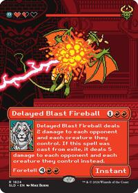 Delayed Blast Fireball (1824) [Secret Lair Drop Series]