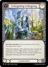 Unforgetting Unforgiving (AJV013) [Armory Deck: Jarl Vetreidi]