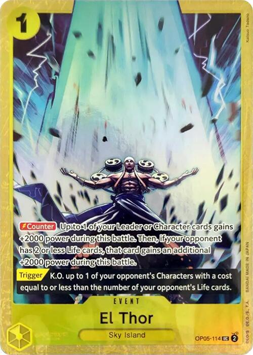 El Thor (Premium Card Collection -Best Selection Vol. 2-) (OP05-114) [One Piece Promotion Cards]