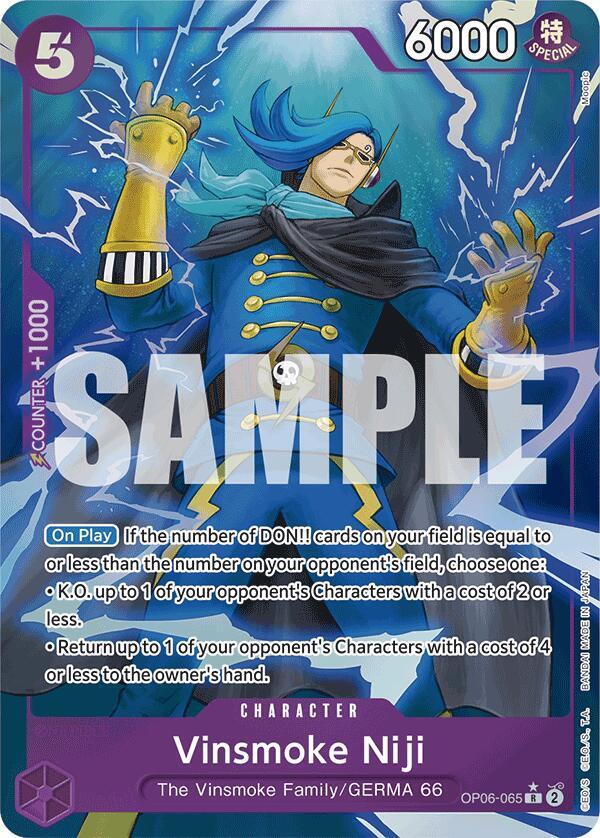 Vinsmoke Niji (OP06-065) (Full Art) (OP06-065) [Premium Booster -The Best-]