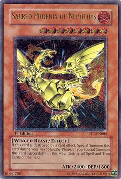 Sacred Phoenix of Nephthys (UTR) (FET-EN005) [Flaming Eternity]