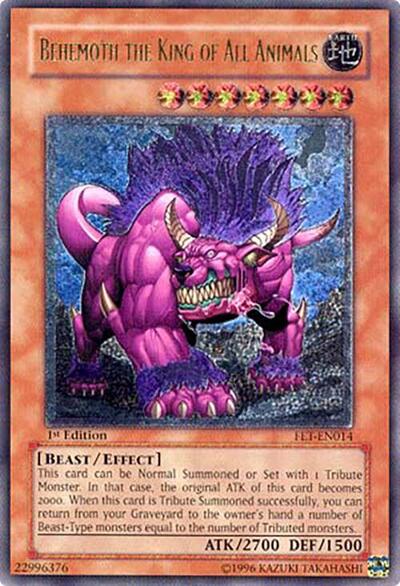 Behemoth the King of All Animals (UTR) (FET-EN014) [Flaming Eternity]