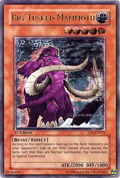 Big-Tusked Mammoth (UTR) (FET-EN015) [Flaming Eternity]