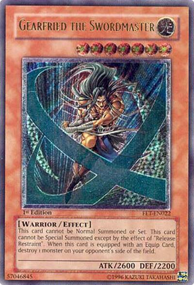 Gearfried the Swordmaster (UTR) (FET-EN022) [Flaming Eternity]