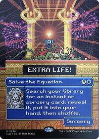 Solve the Equation (0886) (Rainbow Foil) (886) [Secret Lair Drop Series]