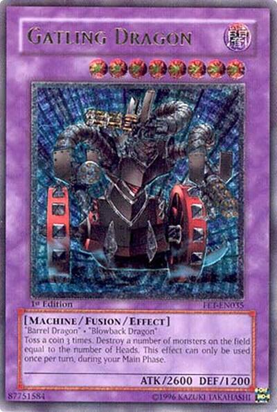 Gatling Dragon (UTR) (FET-EN035) [Flaming Eternity]