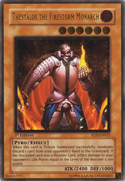 Thestalos the Firestorm Monarch (UTR) (RDS-EN021) [Rise of Destiny]