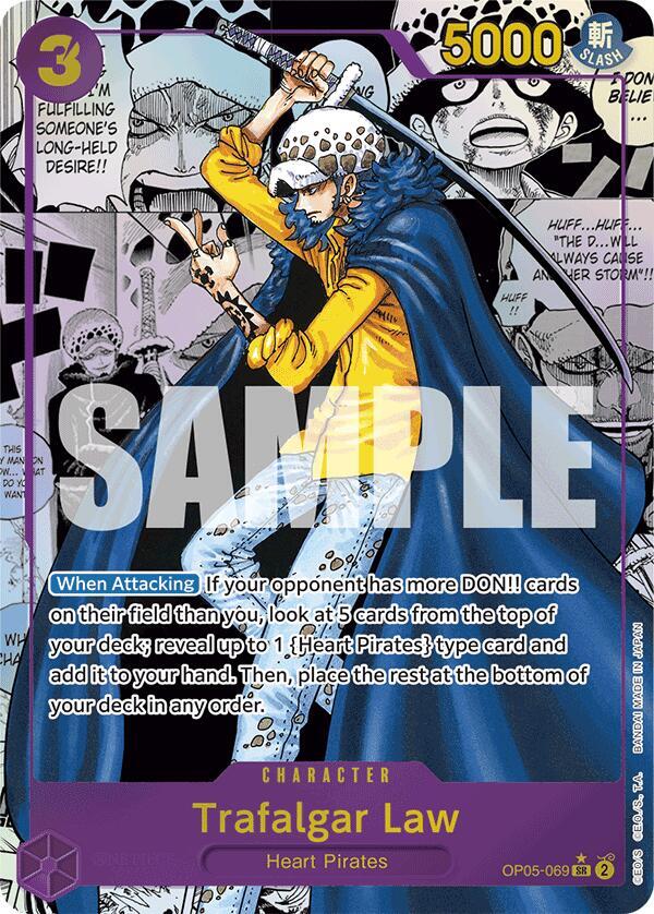 Trafalgar Law (OP05-069) (Manga) (OP05-069) [Premium Booster -The Best-]