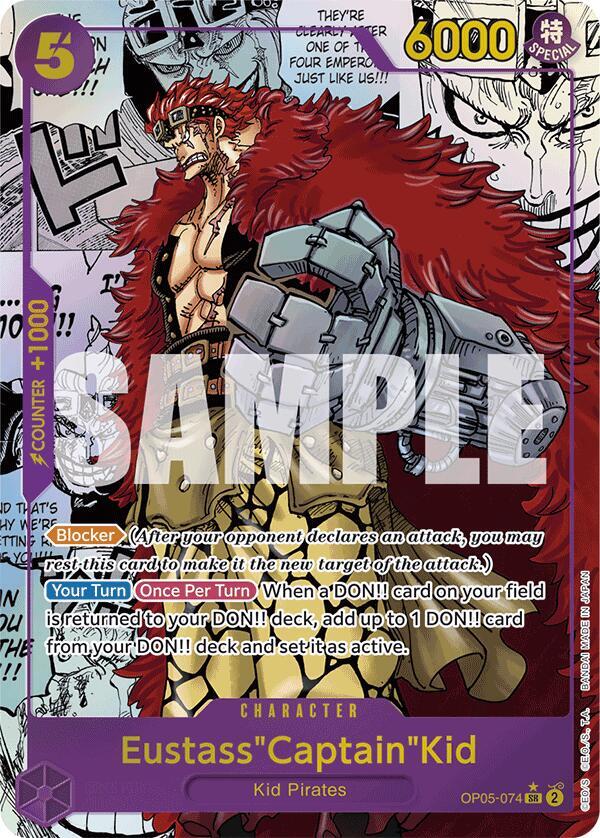 Eustass"Captain"Kid (OP05-074) (Manga) (OP05-074) [Premium Booster -The Best-]