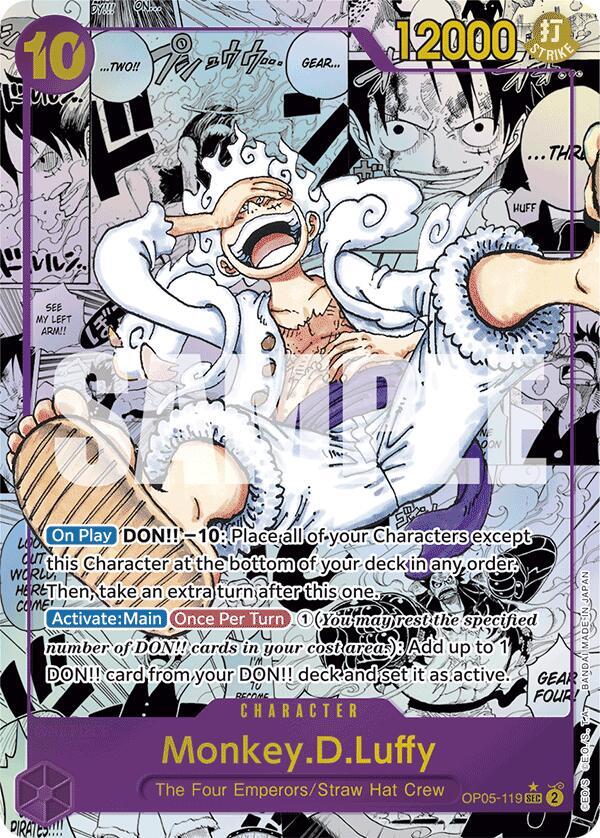 Monkey.D.Luffy (OP05-119) (Manga) (OP05-119) [Premium Booster -The Best-]