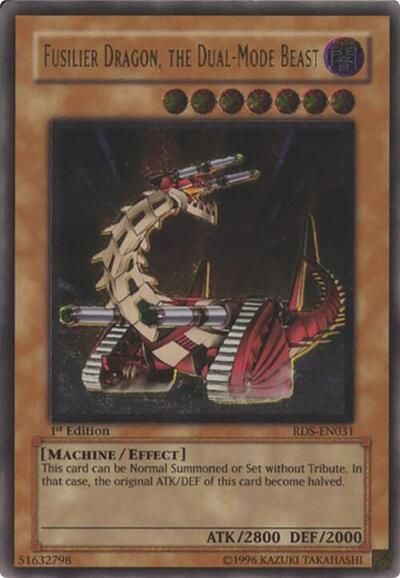 Fusilier Dragon, the Dual-Mode Beast (UTR) (RDS-EN031) [Rise of Destiny]