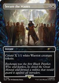 Secure the Wastes (Rainbow Foil) (1748) [Secret Lair Drop Series]