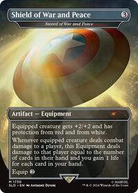 Shield of War and Peace - Sword of War and Peace (Rainbow Foil) (1730) [Secret Lair Drop Series]
