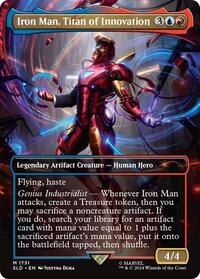 Iron Man, Titan of Innovation (Rainbow Foil) (1731) [Secret Lair Drop Series]
