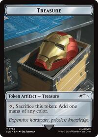 Treasure Token (1736) (Rainbow Foil) (1736) [Secret Lair Drop Series]