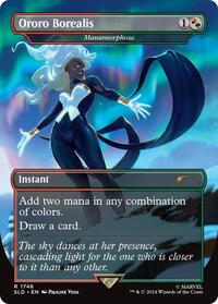 Ororo Borealis - Manamorphose (Rainbow Foil) (1746) [Secret Lair Drop Series]