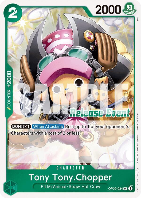 Tony Tony.Chopper (ST15 - ST20 Release Event Winner Pack) (OP02-034) [One Piece Promotion Cards]