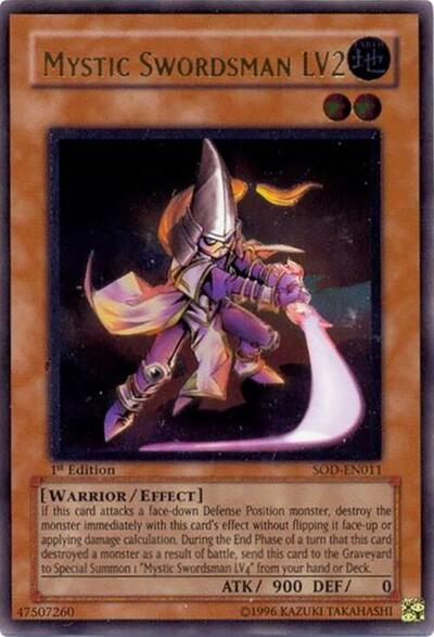 Mystic Swordsman LV2 (UTR) (SOD-EN011) [Soul of the Duelist]